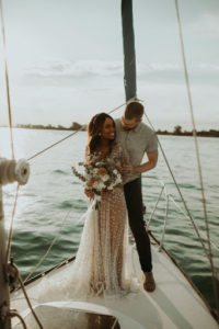 Mariage sur bateau